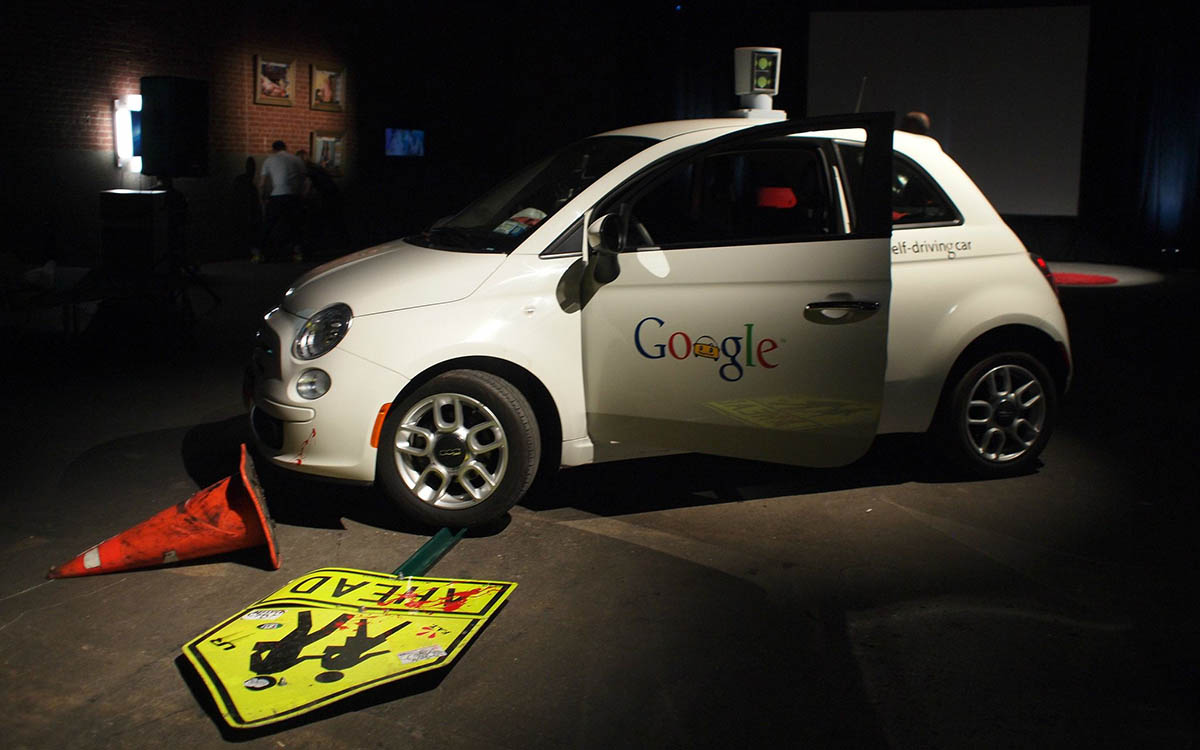 Google car crash
