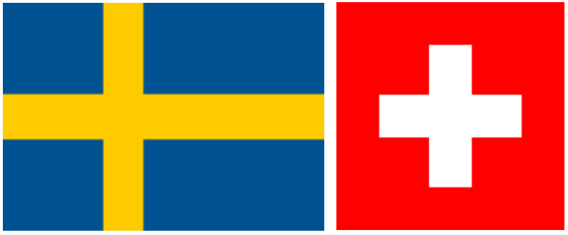 瑞典和瑞士人民爱开什么车？同一瑞字竟有不同偏好｜聚数