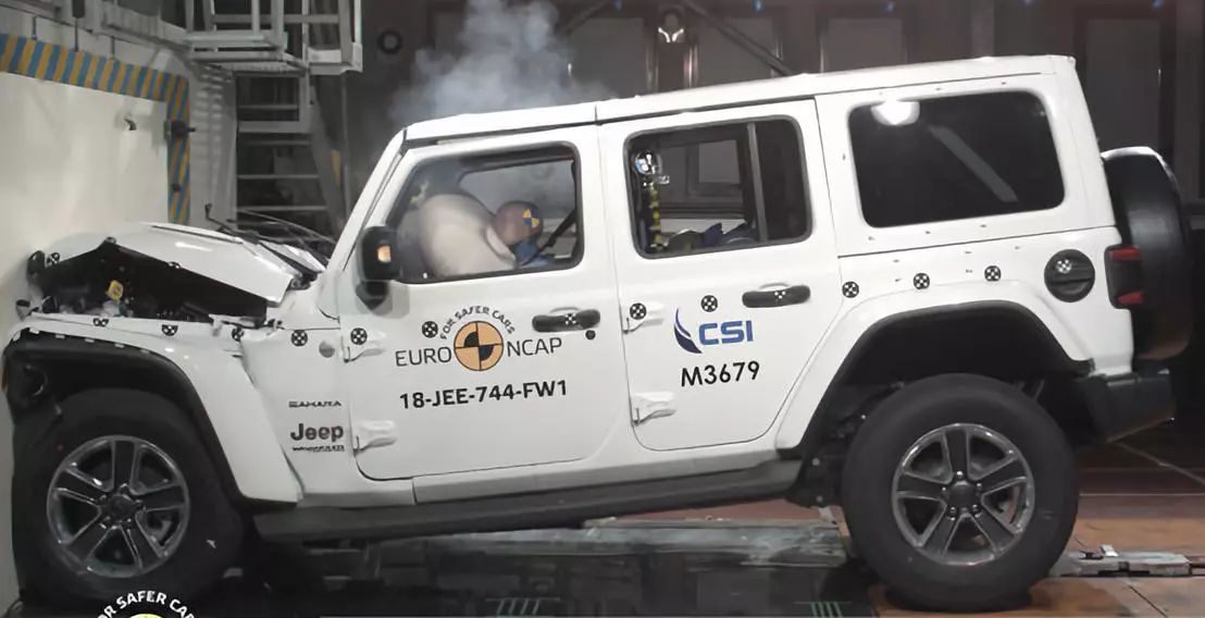 ENCAP最新测试，全新Jeep牧马人“斩获”一星